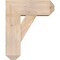 Ekena Millwork Traditional Craftsman Smooth Bracket w/ Offset Brace, Douglas Fir, 7 1/2"W x 18"D x 22"H BKT0806X18X22TRA04SDF - alternate 4